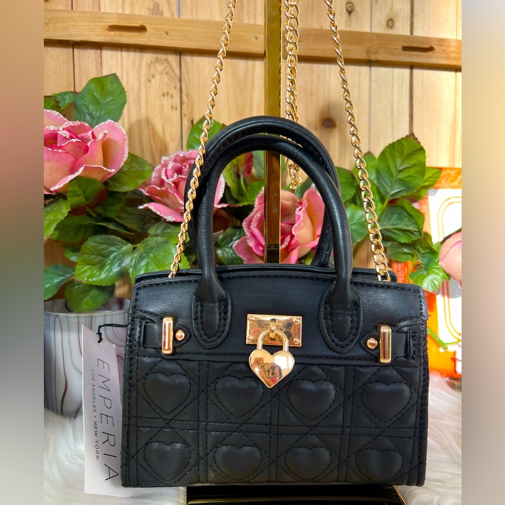 Emperia Mini Handbag with Gold Sling